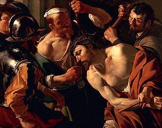 Painting by one of the Utrecht Caravaggists on display at the Centraal Museum Utrecht, showing dramatic lighting, religious themes, and Baroque realism influenced by Caravaggio