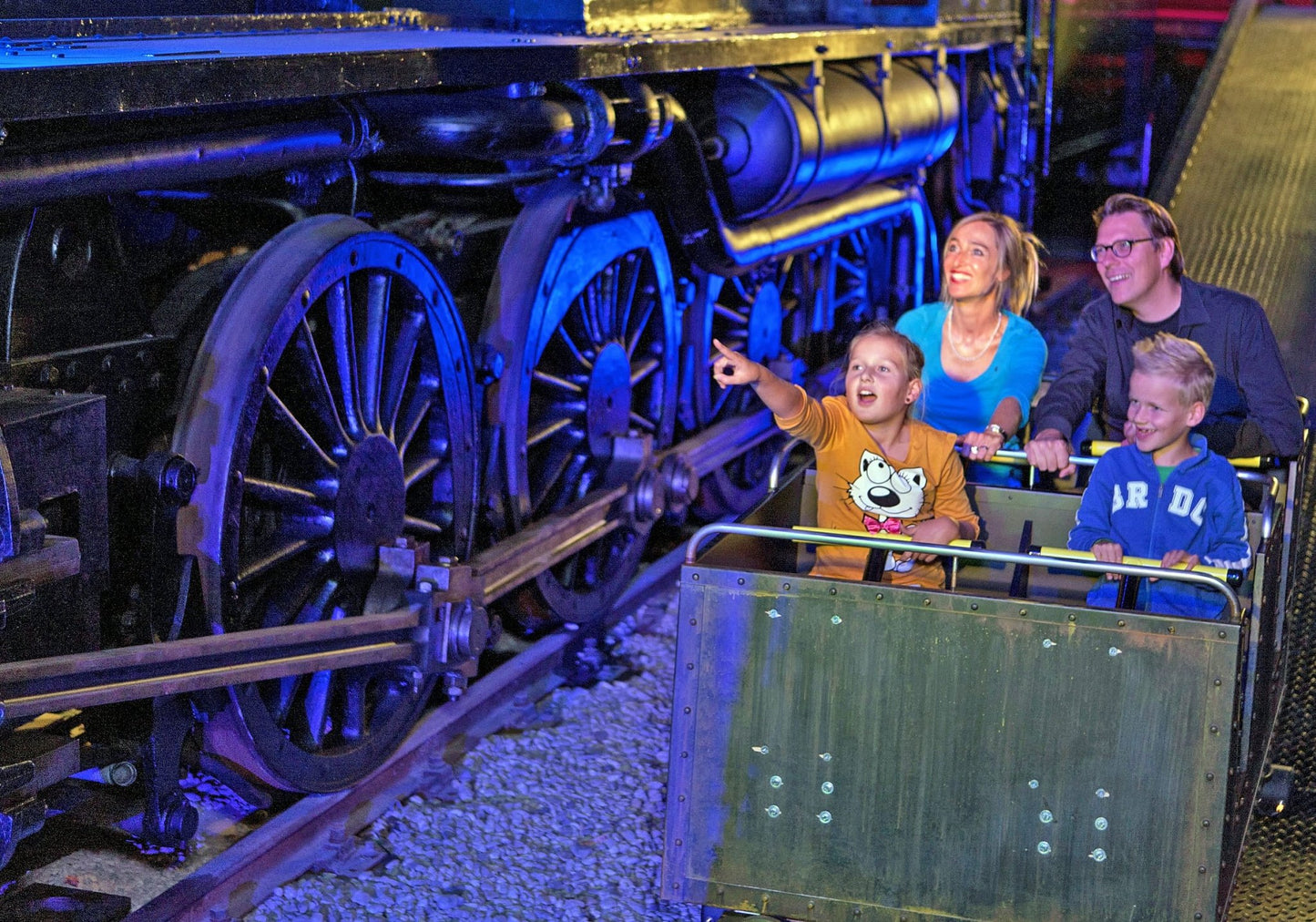 Spoorwegmuseum Utrecht inside view of miniature train set