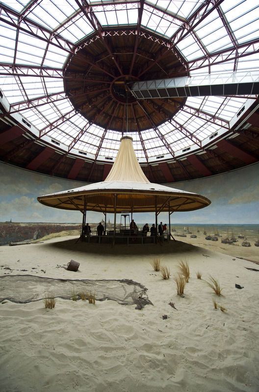 Mesdag Museum The Hague internal view of the 360 panorama view