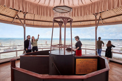 Mesdag Museum The Hague internal view with visitors looking at the 360 view