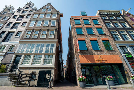 Our Lord in the Attic Museum Amsterdam view of the historic building at the canals