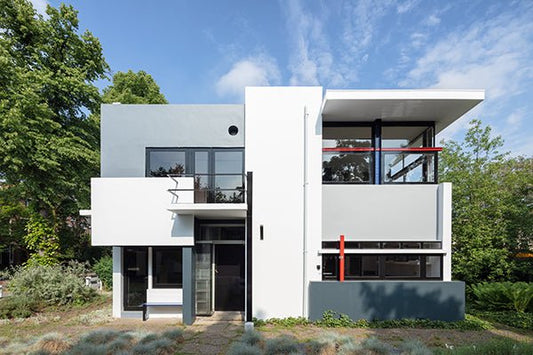 Rietveld Schröder House Utrecht view of the white villa